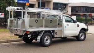 Custom Service Ute Body for Endeavour Energy